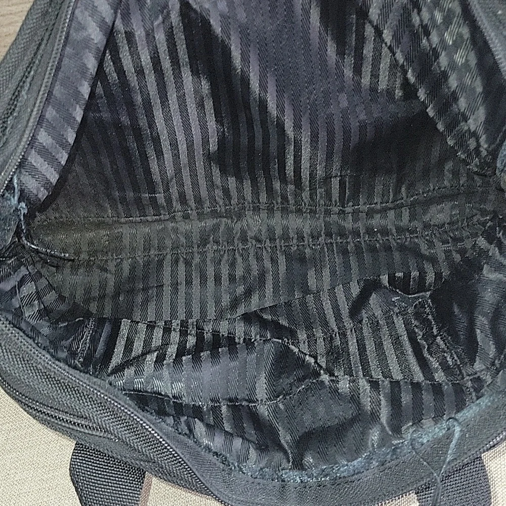 Tumi Black Ballistic Nylon Light Weight Business Portfolio Laptop Bag